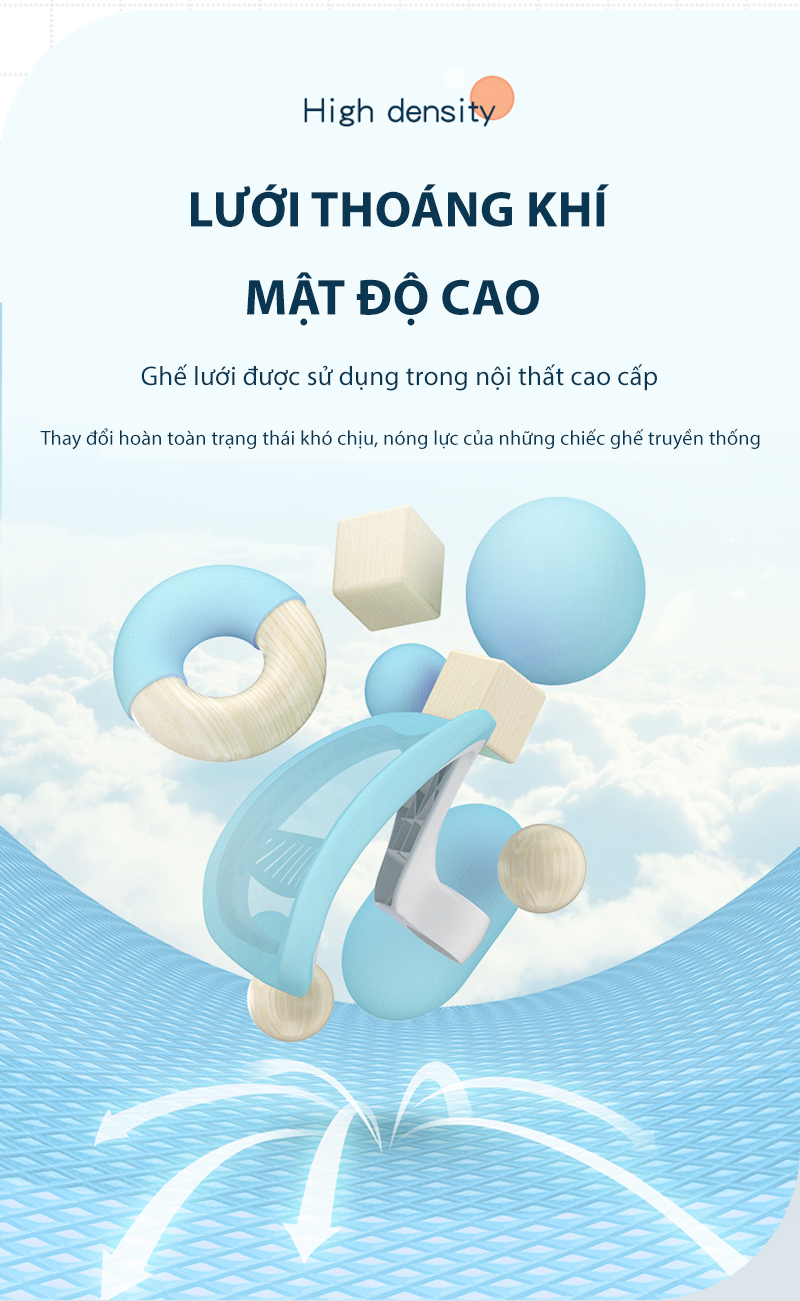 Ghế  chống gù cao cấp DSY-1002